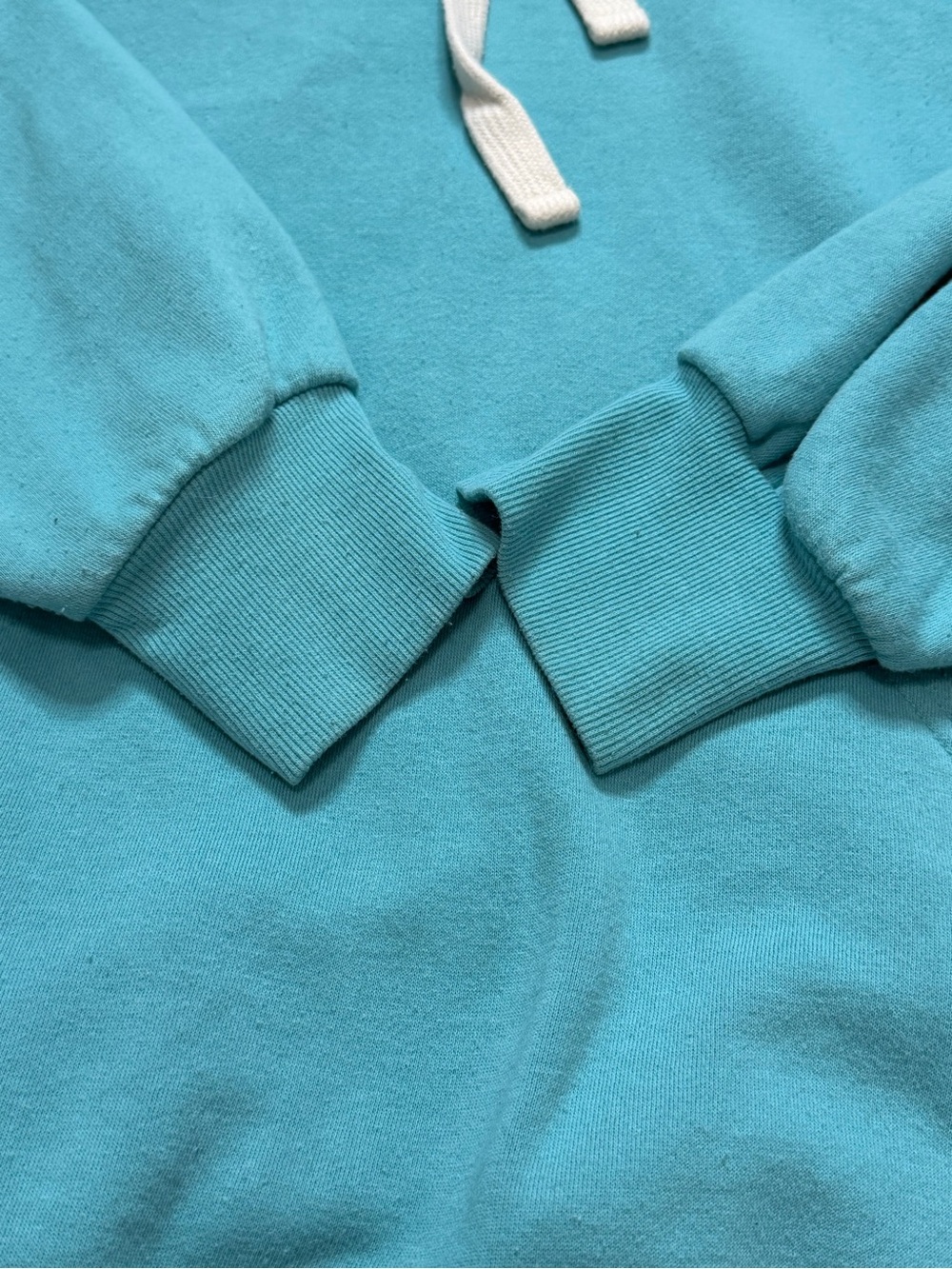 Zenana Outfitters 1X Aqua Blue Oversized Pullover Hoodie Sweatshirt - Picture 4 of 10